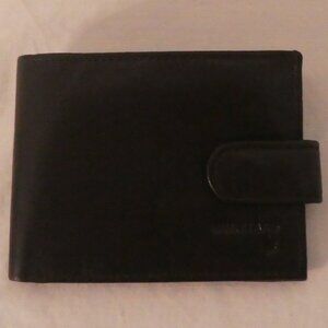 HOMELAND | Chocolate Brown Wallet | Snap Button Closure | Button-Up Change Pouch